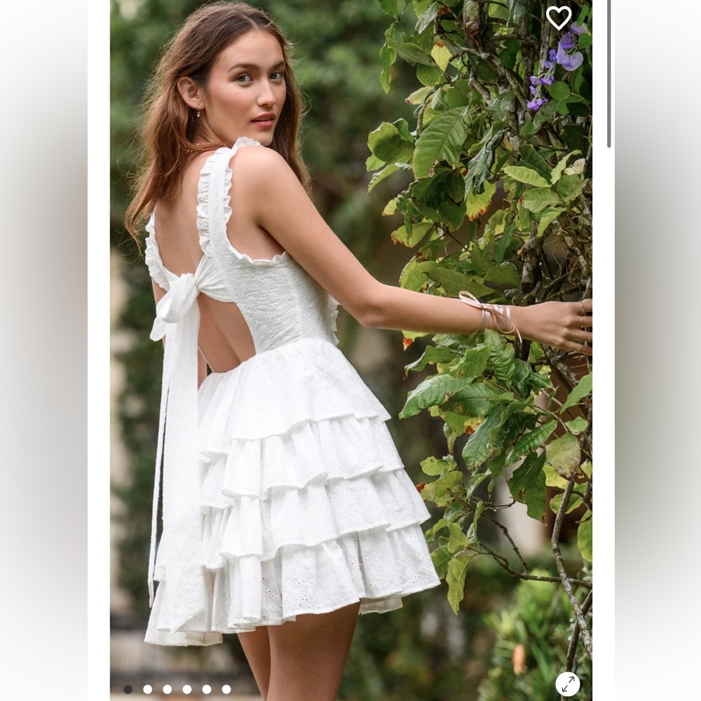 Altar’d State Hailey Layered Eyelet Dress
